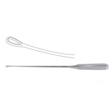Sims Uterine Curette Blunt - Malleable - Fig. 14 Stainless Steel, 35 cm - 13 3/4" Width 30 mm